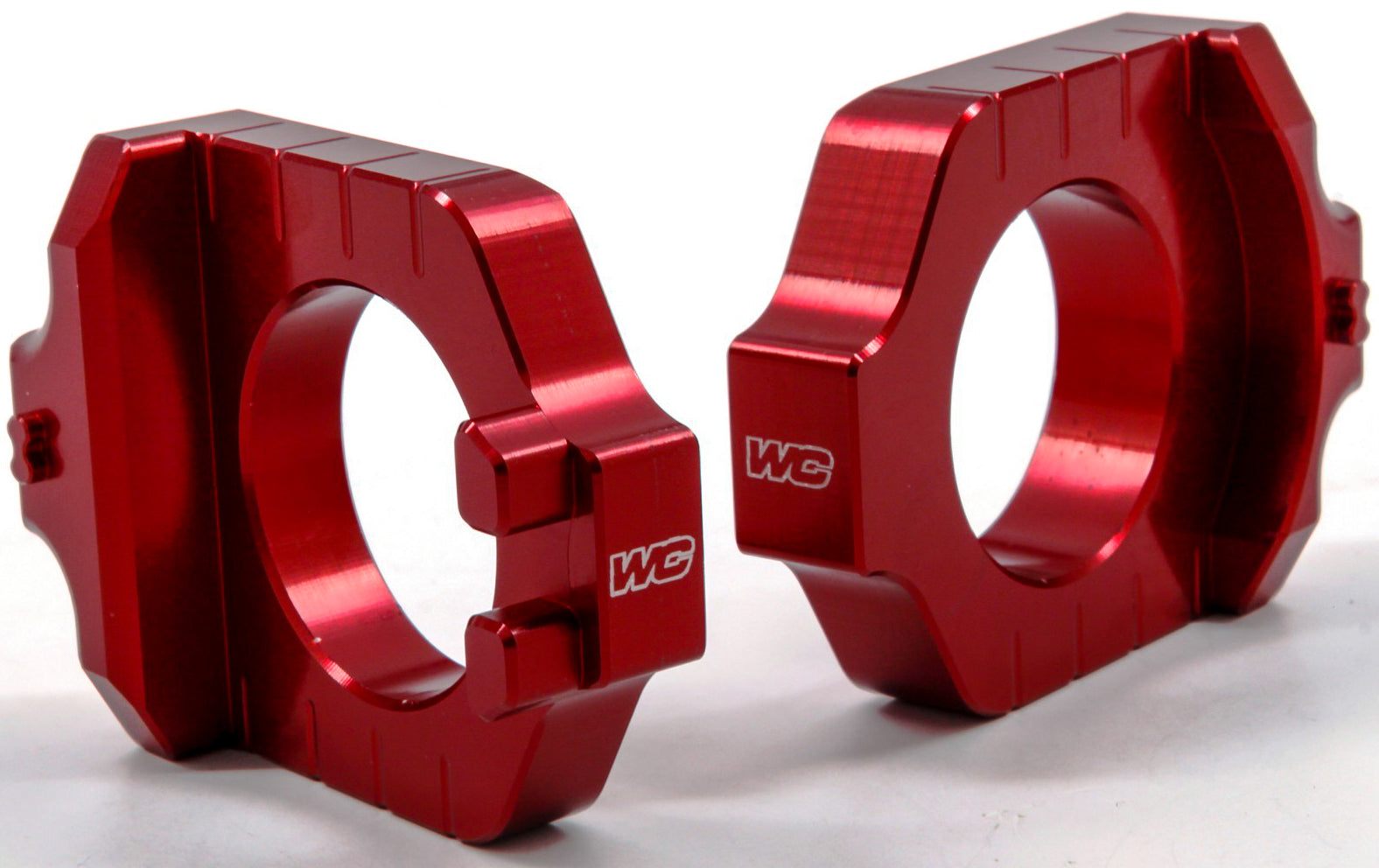 Works Axle Blocks Elite Kaw/suz Red - Offroad Collection