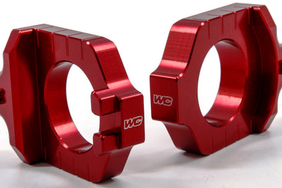Works Axle Blocks Elite Kaw/suz Red - Offroad Collection