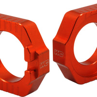 Works Axle Blocks Elite Ktm/hus Orange - Blue - Offroad Collection
