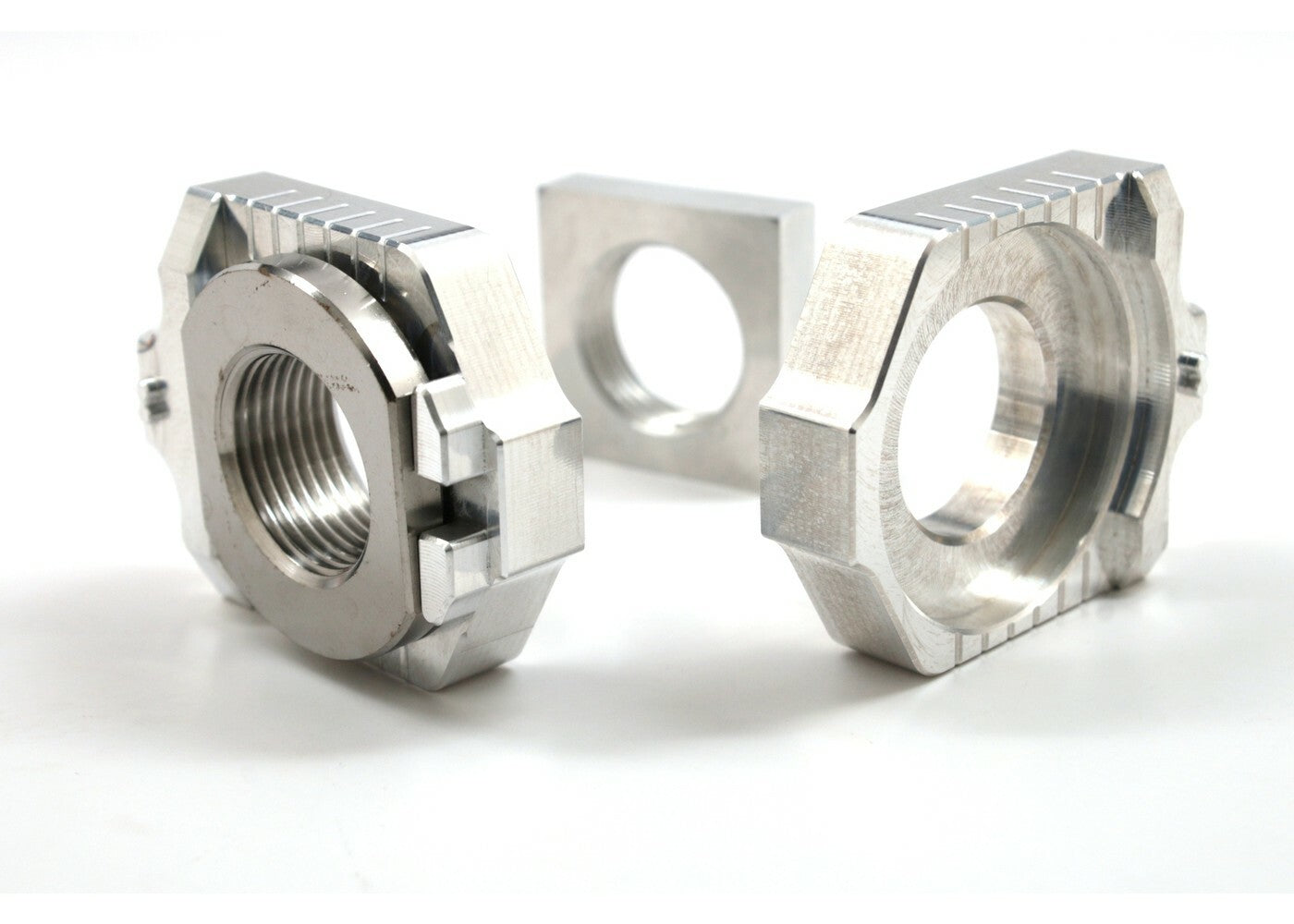 Works Axle Blocks Elite Ktm/hus Silver - Offroad Collection