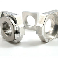 Works Axle Blocks Elite Ktm/hus Silver - Offroad Collection