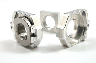 Works Axle Blocks Elite Ktm/hus Silver - Offroad Collection