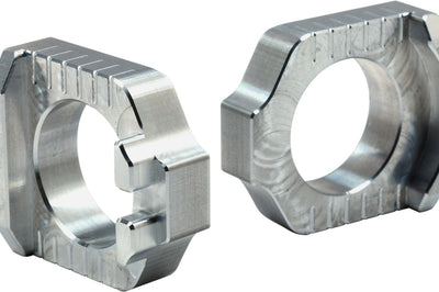 Works Axle Blocks Elite Yam Silver - Offroad Collection