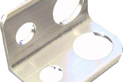 Modquad Axle Flag Mount (polished) - Offroad Collection