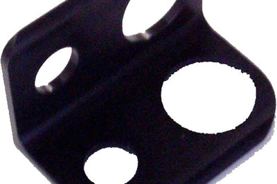 Modquad Axle Flag Mount (silver) Ktm/hus 250-450 20/25mm - Black - Offroad Collection