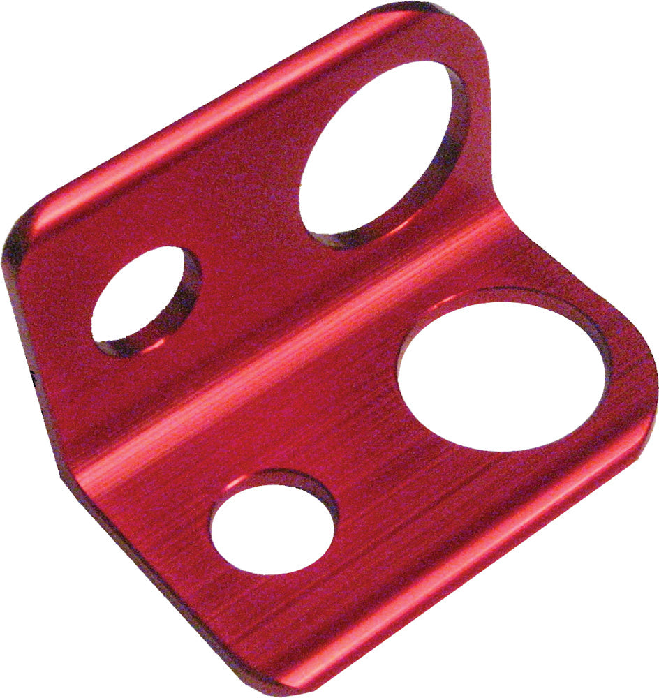 Modquad Axle Flag Mount (silver) Ktm/hus 250-450 20/25mm - Red - Offroad Collection