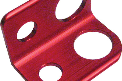 Modquad Axle Flag Mount (silver) Ktm/hus 250-450 20/25mm - Red - Offroad Collection