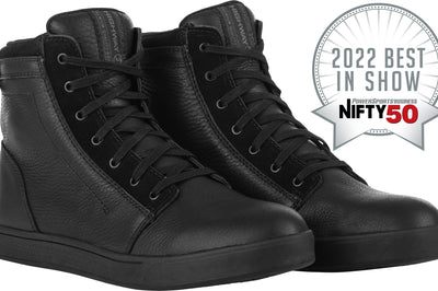 Highway 21 Axle Leather Waterproof Shoes Black/black Sz 15 - Black/Black / US 05 - Harddrive Products