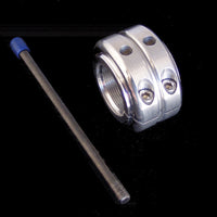 Modquad Axle Locking Nut - Double (silver) - Silver - Atv Performance Products