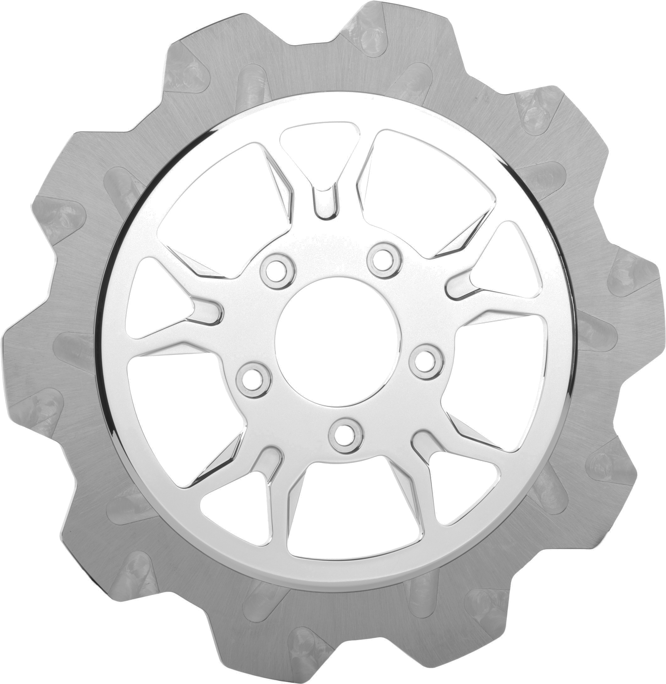 LYNDALL BRAKES B 52 Fr 11.8 Rotor Chr/Silver Crown Cut - Suspension