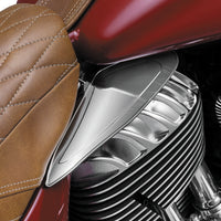 Kuryakyn Saddle Shields Heat Deflectors 14-Up Indian Models(excluding Scout) Smoke