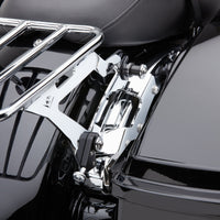 COBRA Backrest Mounting Kit Chrome Flh/Flt 09 13