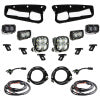 Baja Designs 21-22 Ford Bronco w/Steel Bumper S2 SAE Pro Fog Pocket Light Kit - Clear - Lights