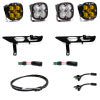 Baja Designs 21-22 Ford F-150 Squadron SAE Amber/Pro DC Up w/ DRL Fog Pocket Light Kit - Lights