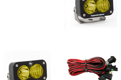 Baja Designs S2 Sport Driving Combo Pattern Pair LED Work Light - Amber - Lights