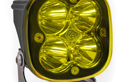 Baja Designs Squadron Pro Work/Scene Pattern Black LED Light Pod - Amber - Lights