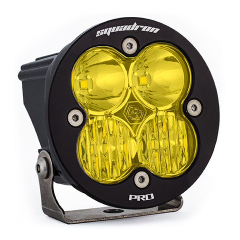 Baja Designs Squadron R Pro Driving/Combo Pattern LED Light Pod - Amber - Lights
