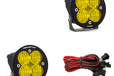 Baja Designs Squadron R Pro Wide Cornering Pair LED Light Pods - Amber - Lights