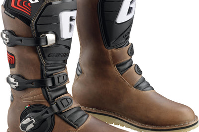 Gaerne Balance Oiled Boots Sz 14 - Brown / US 05 - Apparel Collection