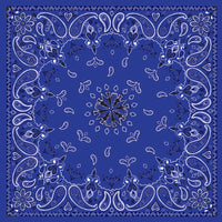 Zan Bandanna Navy Paisley - Harddrive Products