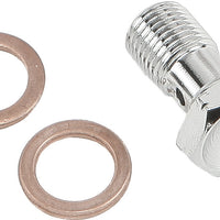 Goodridge Banjo Bolt Chrome 10mmx1.0 Short - Harddrive Products