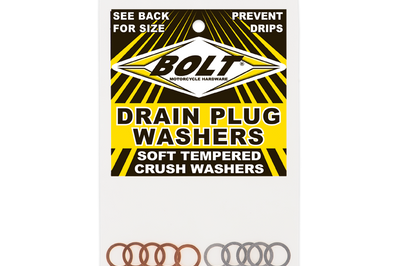 Bolt Banjo Crush Washers 10mm 10/pk 5 Aluminum & Copper - Tires Wheels