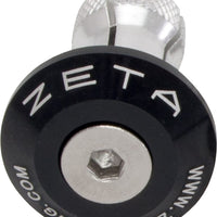 Zeta Bar End Plug Orange 35mm - Silver - Offroad Collection