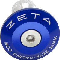 Zeta Bar End Plug Orange 35mm - Silver - Offroad Collection