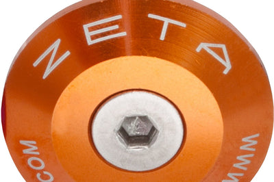 Zeta Bar End Plug Orange 35mm - Offroad Collection