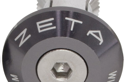 Zeta Bar End Plug Orange 35mm - Titanium - Offroad Collection