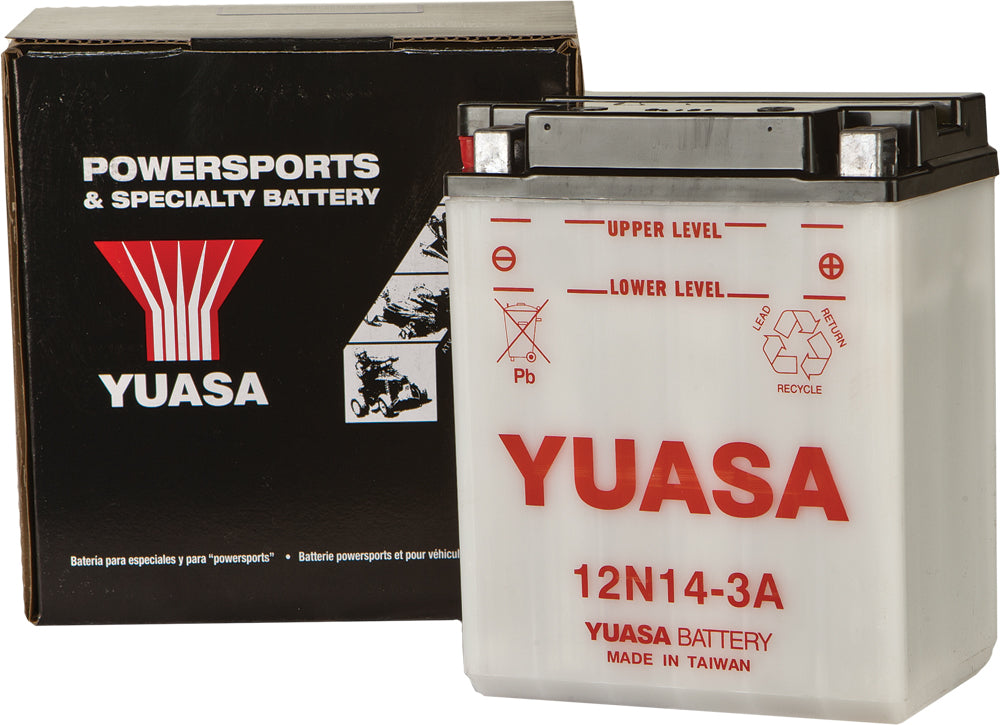 Yuasa Battery 12n14-3a Conventional - Watercraft Collection