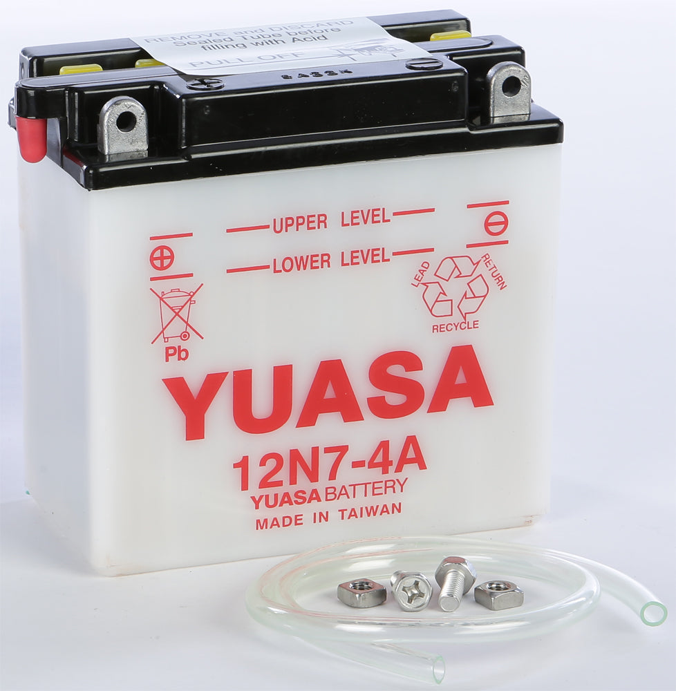 Yuasa Battery 12n7-4a Conventional - Harddrive Products
