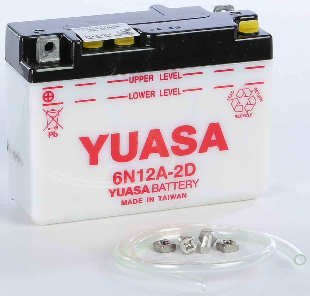 Yuasa Battery 6n12a-2d Conventional - Street Collection