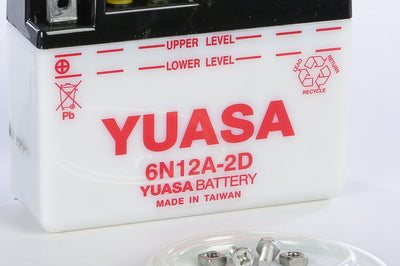 Yuasa Battery 6n12a-2d Conventional - Street Collection