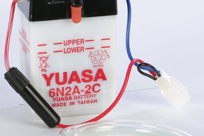 Yuasa Battery 6n2a-2c Conventional - Street Collection