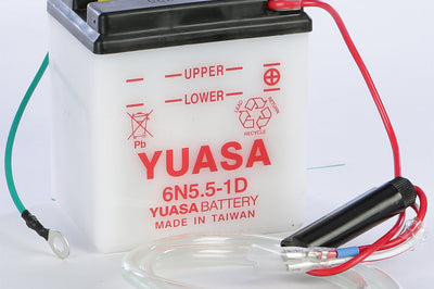 Yuasa Battery 6n5.5-1d Conventional - Street Collection