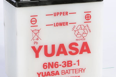 Yuasa Battery 6n6-3b-1 Conventional - Street Collection