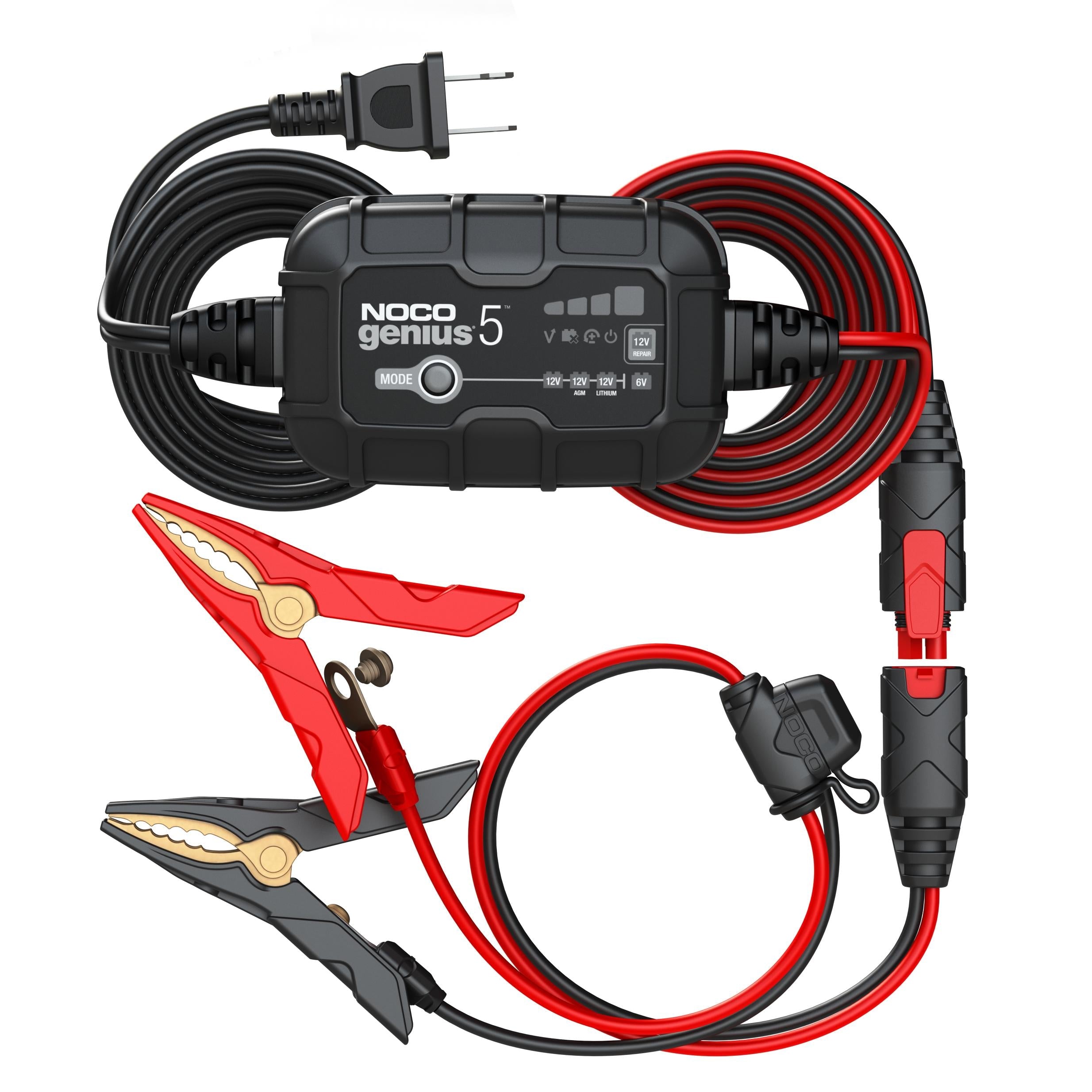 Noco Genius Battery Charger 5 Amp - Watercraft Collection
