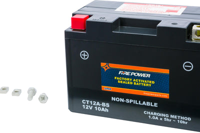 Fire Power Battery Ct12a Sealed Factory Activated - Street Collection