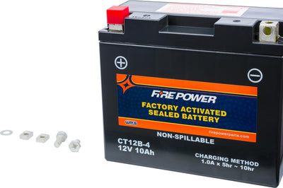 Fire Power Battery Ct12b-4 Sealed Factory Activated - Street Collection
