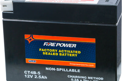 Fire Power Battery Ct4b-5 Sealed Factory Activated - Street Collection