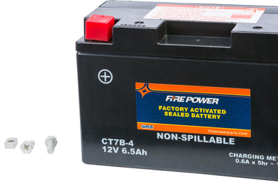 Fire Power Battery Ct7b-4 Sealed Factory Activated - Street Collection
