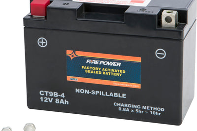 Fire Power Battery Ct9b-4 Ct9b Sealed Factory Activated - Street Collection
