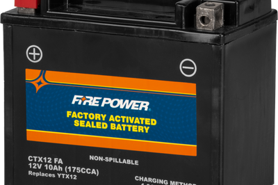 Fire Power Battery Ctx12 Sealed Factory Activated - Street Collection