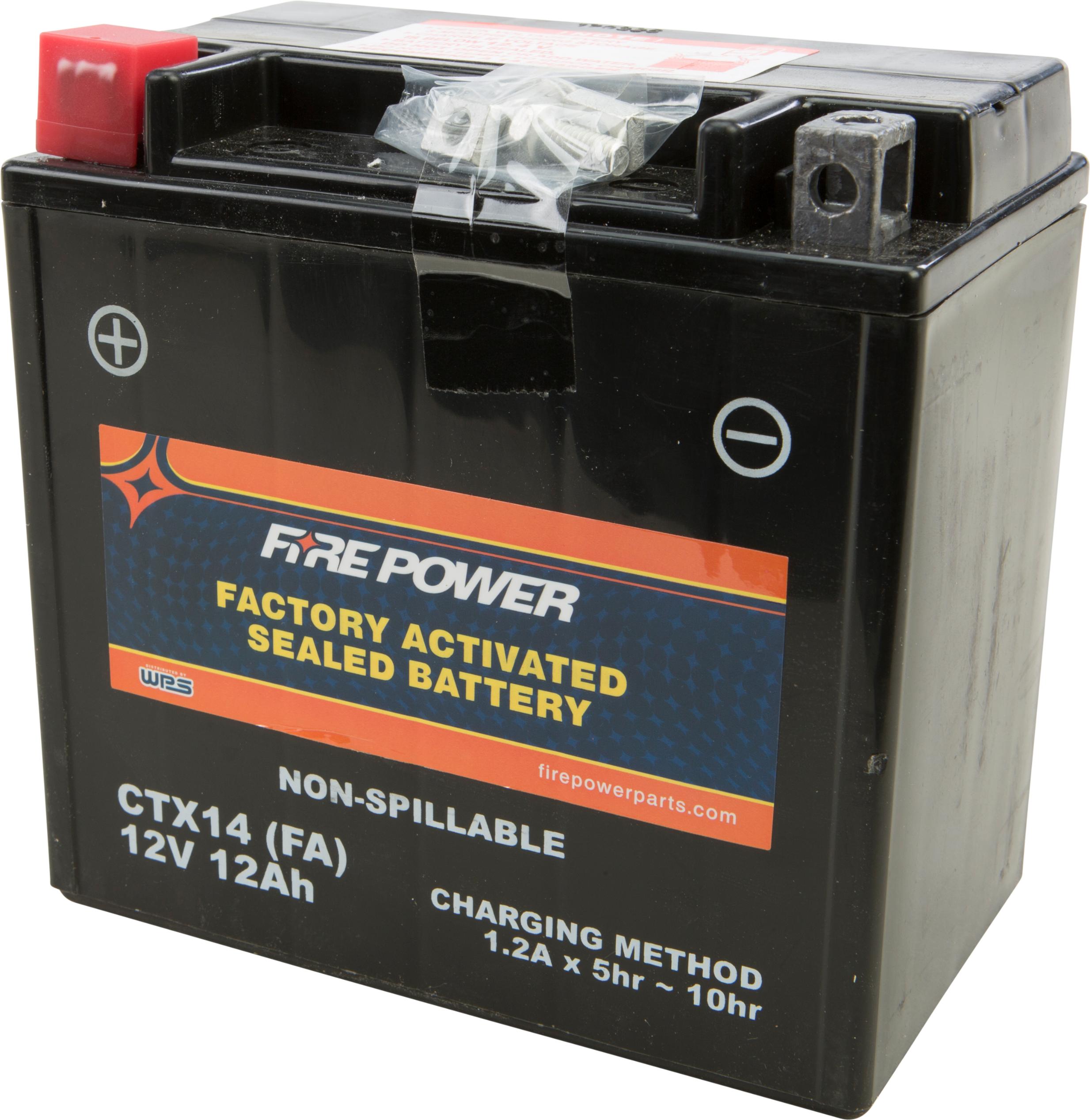 Fire Engine Battery Fire Power - Battery Ctx14 Sealed Factory Activated – Topline ...