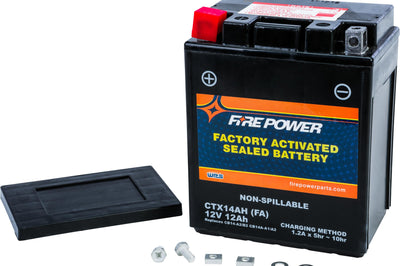 Fire Power Battery Ctx14ah Sealed Factory Activated - Watercraft Collection