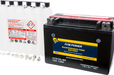 Fire Power Battery Ctx15l-bs Maintenance Free - Street Collection