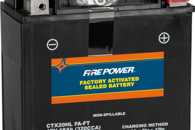Fire Power Battery Ctx20hl (fa) Ft Sealed Factory Activated