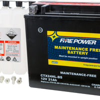 Fire Power Battery Ctx24hl-bs Maintenance Free - Harddrive Products