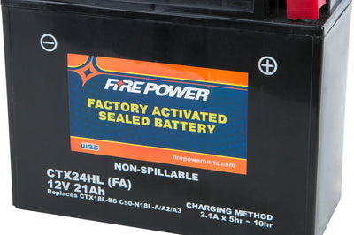 Fire Power Battery Ctx24hl/c50-n18l-a Sealed Factory Activated - Harddrive Products